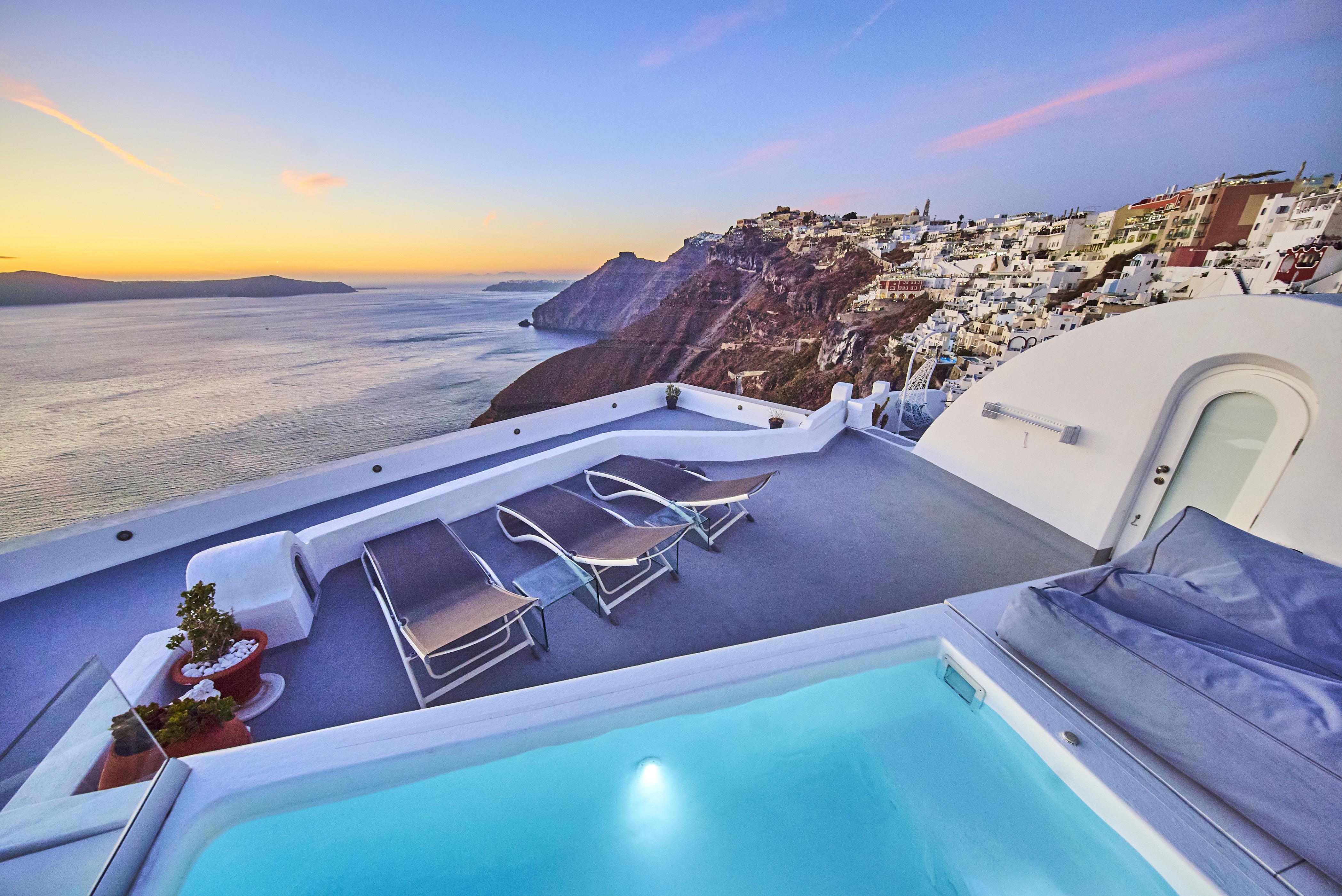 Trieris Villa & Suites Fira  Exterior foto